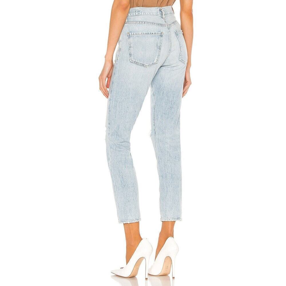 Citizens of Humanity Womens Jeans Sz 27 (30x27) Liya High‎ Rise Classic Fit Crop - Picture 3 of 10